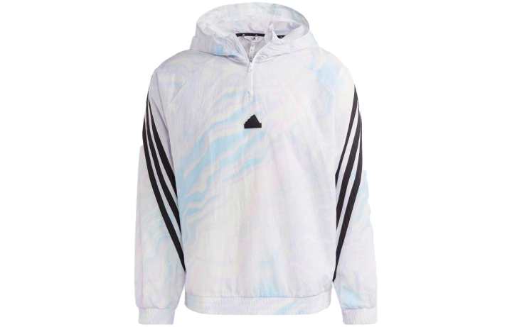Adidas Adidas Jackets Men's White Hooded Moderate Pilot