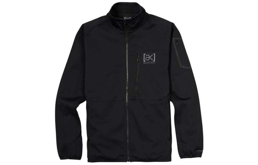 BURTON BURTON Jackets Men's Black Stand Collar Moderate Other