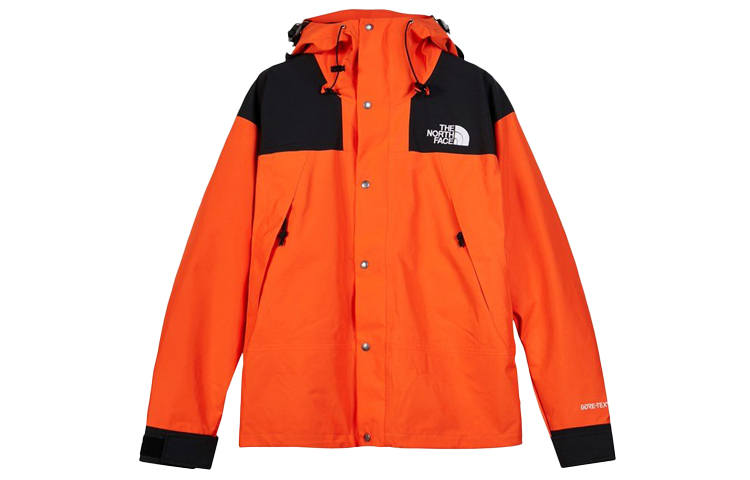 THE NORTH FACE 1990 Collection Waterproof And Windproof Windbreaker Jacket Men's Persian Orange