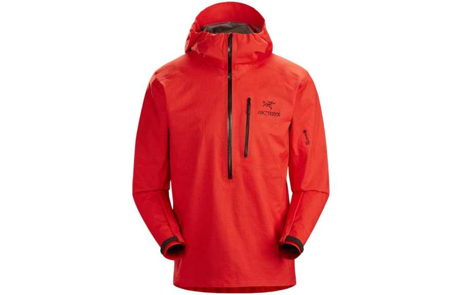 Arcteryx Arc'teryx ALPHA Outdoor Hiking Waterproof, Windproof, And Breathable Windbreaker Jacket Men's