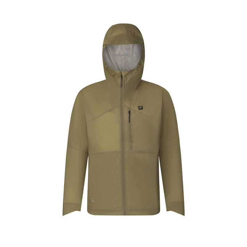 FILA Jackets Men's Urdu Khaki Hooded Moderate Workwear