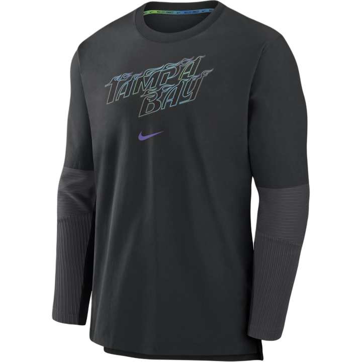 Nike Nike Tampa Bay Rays Authentic Collection City Connect Player Men's Nike Dri FIT Mlb Pullover Jacket