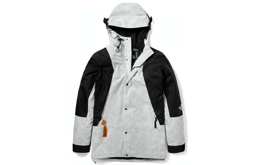 THE NORTH FACE Urban Exploration Outdoor Hiking Waterproof And Windproof Windbreaker Jacket Unisex White