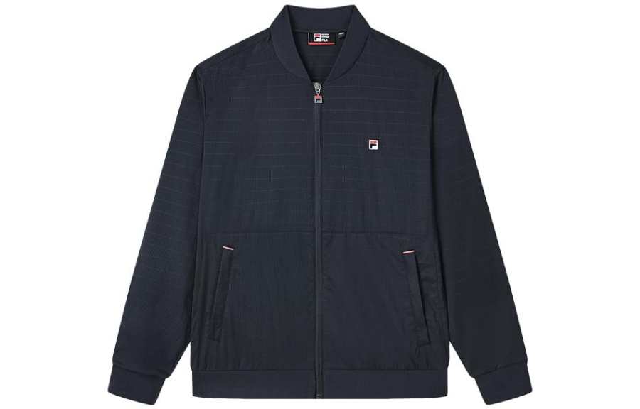 FILA FILA Jackets Men's Legend Blue Baseball Collar Moderate Other