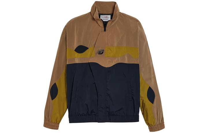 New Balance New Balance New Balance X AURALEE Jackets Unisex Beige Stand Collar Moderate Pilot