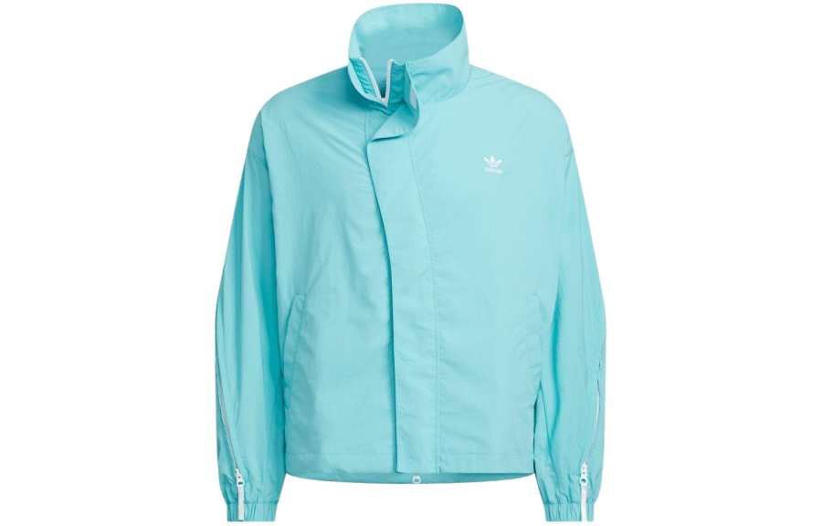 Adidas Originals x KR OP Jackets & Coats Men's Cyan