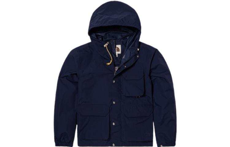 THE NORTH FACE M66 Outdoor Hiking Waterproof And Breathable Windbreaker Jacket Men's Blue
