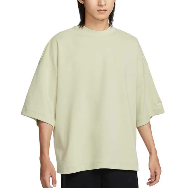 Nike Nike Sportswear Tech Fleece T Shirt Men's Light Olive Green Gray