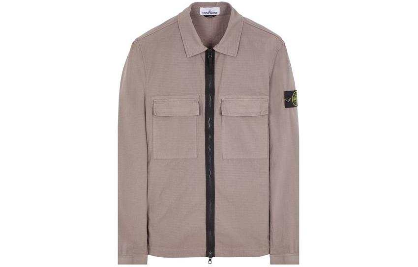 STONE ISLAND Compass badge Shirt Jacket