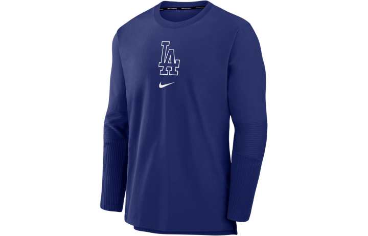 Nike Nike Los Angeles Dodgers Authentic Collection Player Men's Nike Dri-FIT Mlb Pullover Jacket