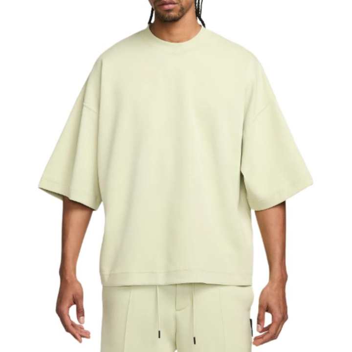 Nike Nike T Shirts Men's Olive Green Crew Neck Moderate