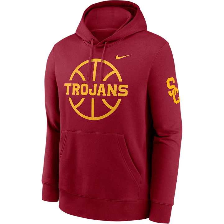 Nike Nike Usc Trojans Club Basketball Icon College Pullover Hoodie