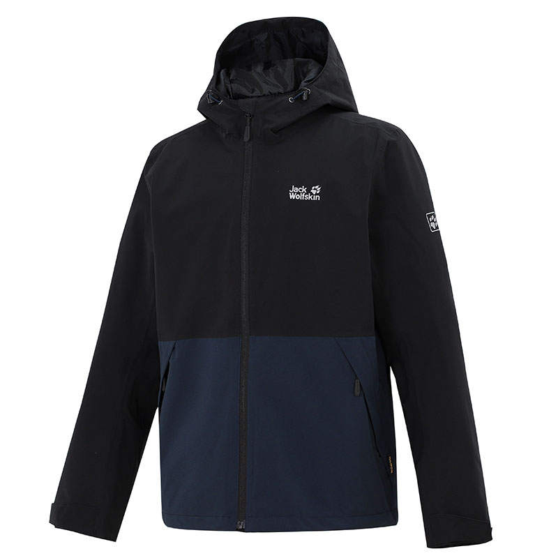 JACK WOLFSKIN Windbreaker Jackets Men's Hooded Thickened