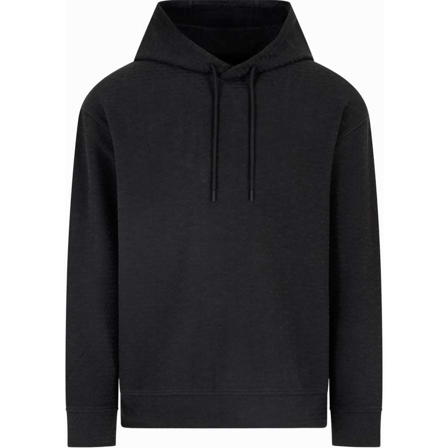 EMPORIO ARMANI Logo Monogram Draswstring Hoodie