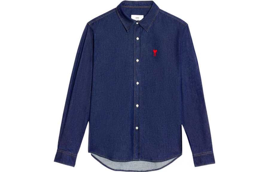 AMIPARIS AMIPARIS FW22 Denim Jacket Men's Blue