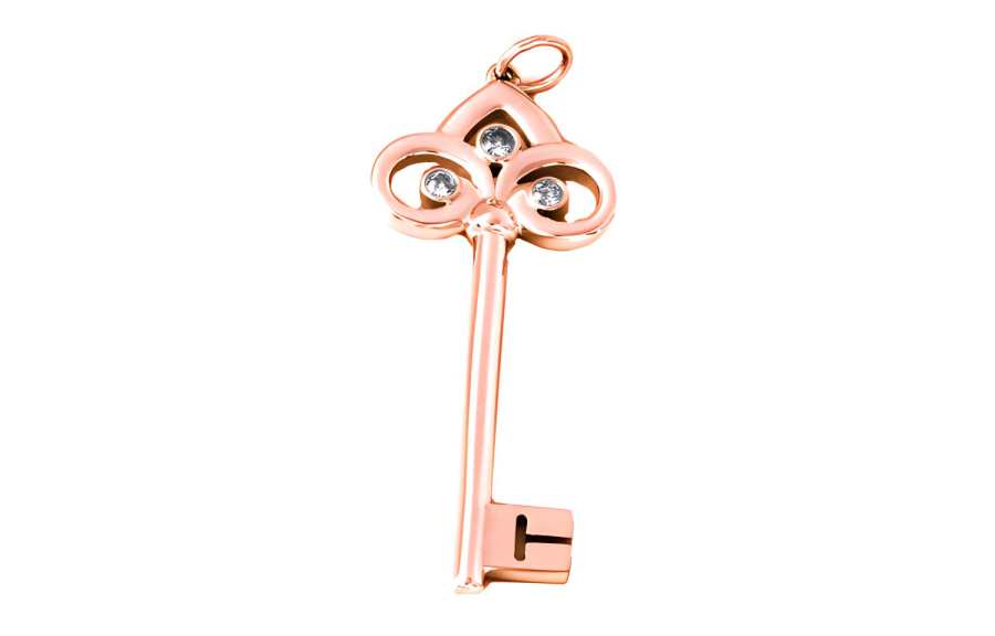 TIFFANY & CO. Keys Charms & Pendants Women's Rose Gold