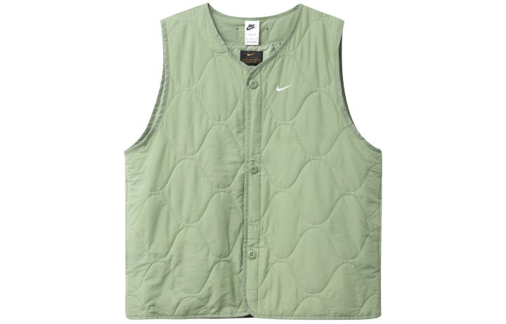 Nike Nike Vests Men's Oil Green V Neck Moderate Other