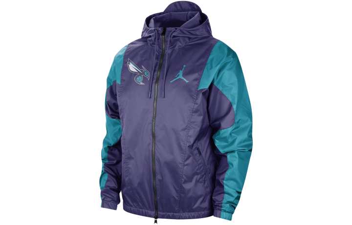 Nike Jordan Nba Charlotte Hornets Courtside Statement Edition Loose Fit Jacket