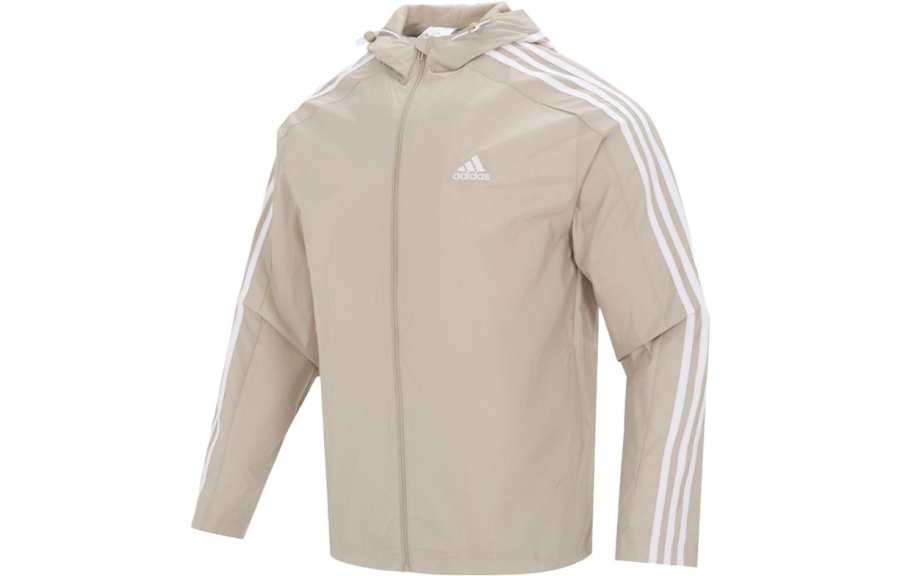 Adidas Adidas Jackets Men's Khaki Hooded Moderate Other