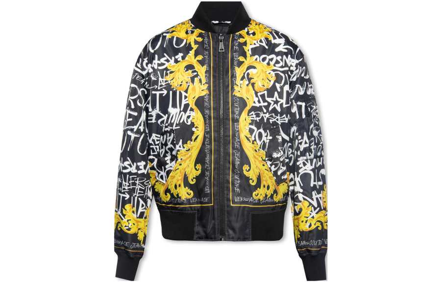 VERSACE JEANS COUTURE 【Best of: PromotionsPrevious Season】graphic-print bomber jacket