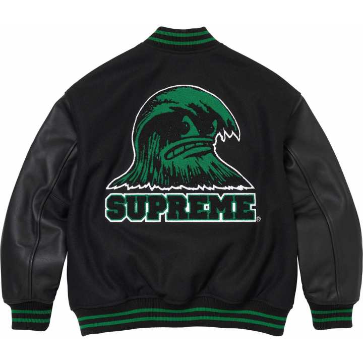 Supreme Supreme Wave Varsity Jacket