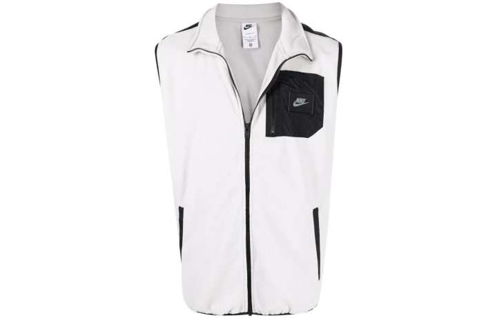 Nike Nike Vests Men's White Stand Collar Moderate Other