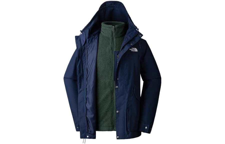 THE NORTH FACE Urban Exploration Waterproof And Windproof To Keep Warm Windbreaker Jacket Men's OBH/Blue