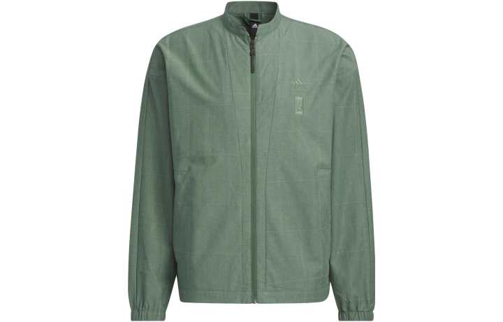 Adidas Adidas Jackets Men's Oxidation Green Stand Collar Moderate Other