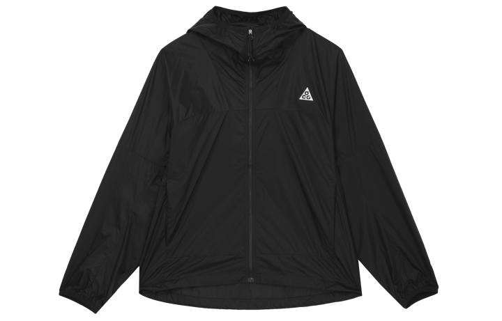 Nike Nike ACG Jackets Men's Black Hooded Non Detachable Moderate Mock Two Piece