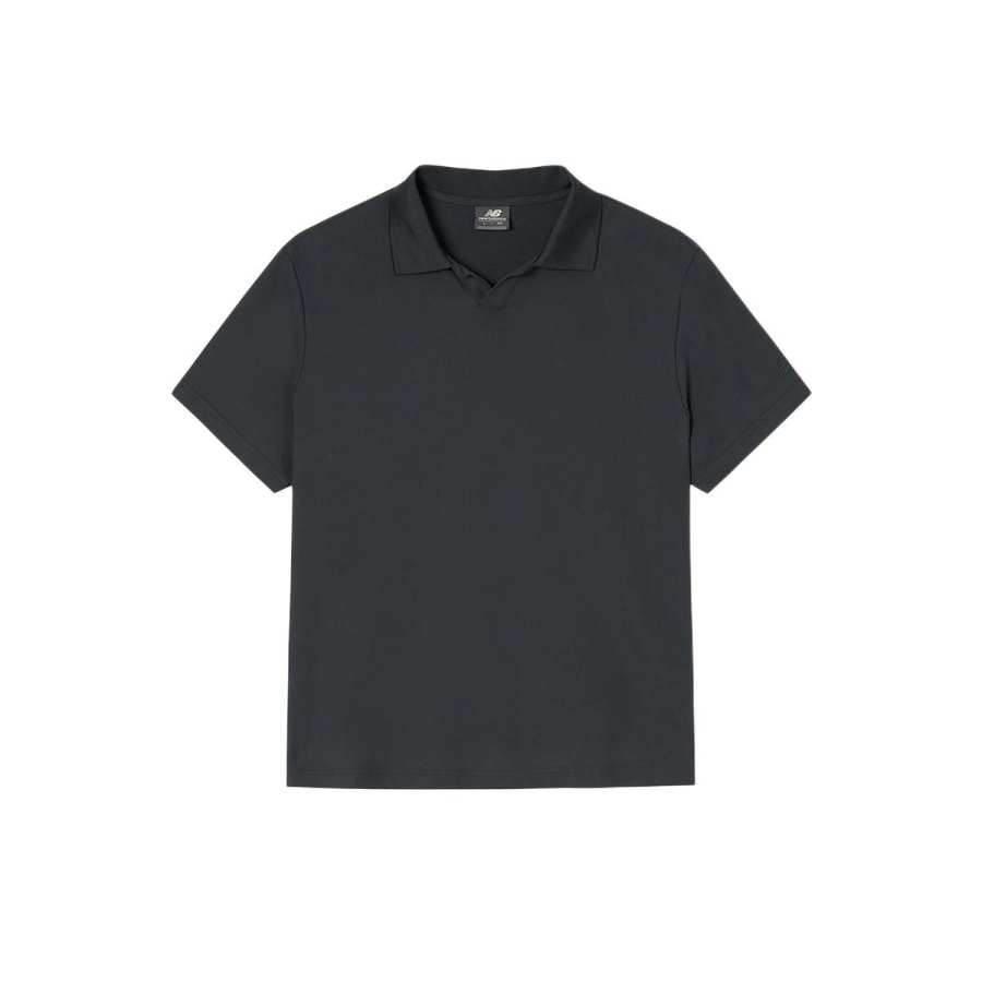 New Balance New Balance FROZENSEMI Over FIT OPEN CARAT Polo Shirt Men's 60 Charcoal
