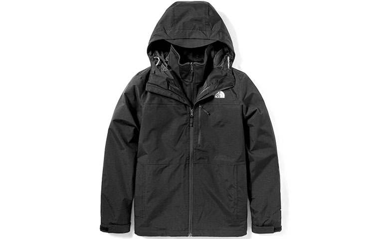 THE NORTH FACE Waterproof, Windproof, Breathable, Abrasion Resistant, Thermal Windbreaker Jacket Men's Black