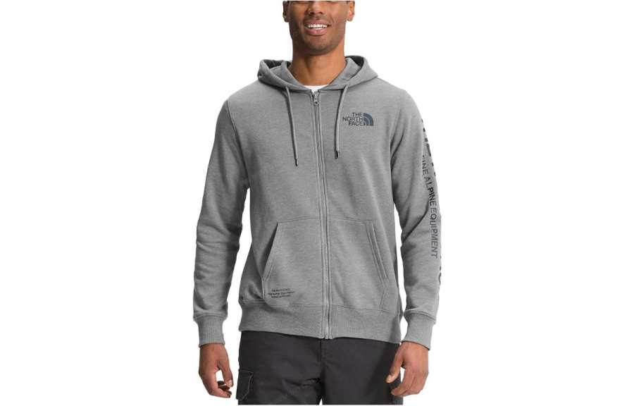 THE NORTH FACE Jackets Men's Light Gray Hooded Moderate Other