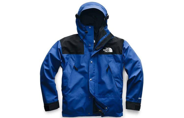 THE NORTH FACE 1990 Collection Outdoor Hiking Waterproof, Windproof, And Rainproof Windbreaker Jacket Unisex Blue