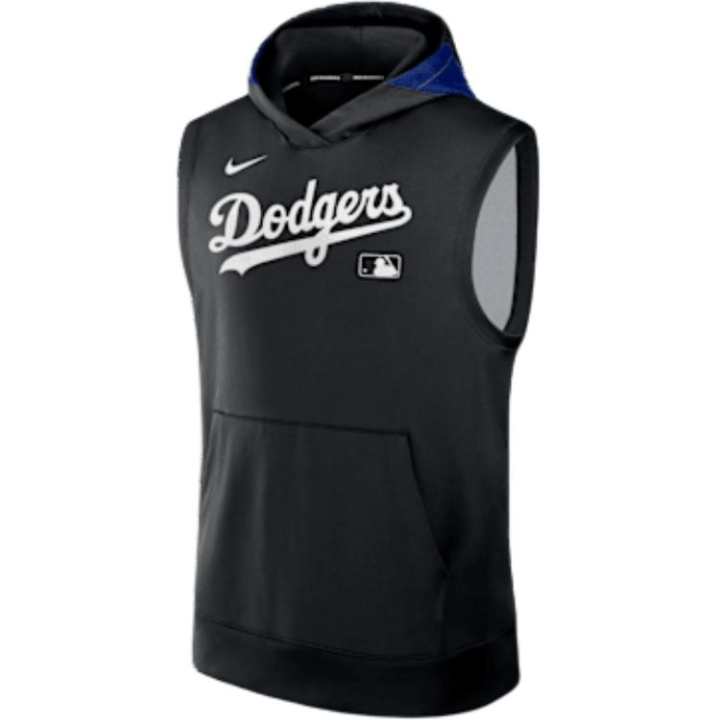 Nike Nike Los Angeles Dodgers Authentic Collection Men’s Nike Dri-FIT Mlb Sleeveless Pullover Hoodie