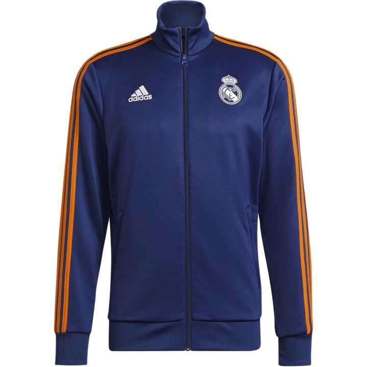 Adidas Adidas Clothing Sweatshirts Men's Blue Stand Collar Moderate