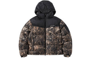 ENSHADOWER Down Jacket Unisex Black Camouflage