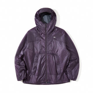 NOTHOMME BLUE OCTA Fleece Lined Ultra Lightweight Compact Moisture Absorption Quick Dry Outdoor Thermal Hooded