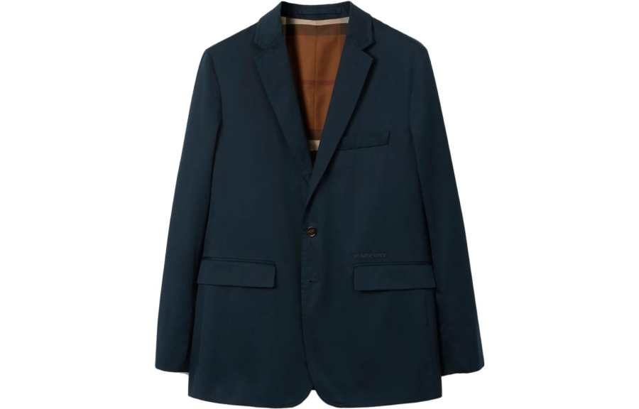 Burberry Burberry Notched Collar Tailored Blazer