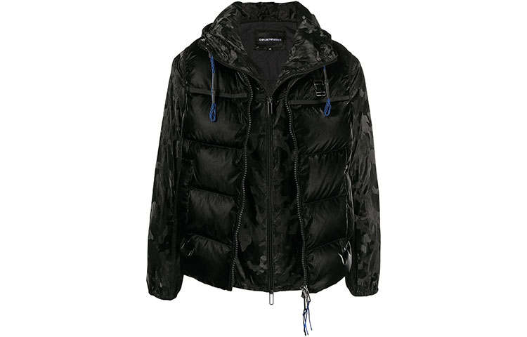 EMPORIO ARMANI Down Jacket Men's Black