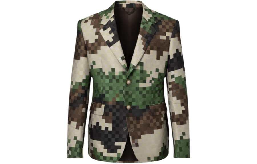 LOUIS VUITTON SS24 Business Suit Coat Men's Multicolor