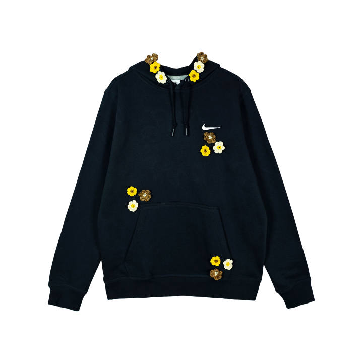 Nike Nike Sweatshirts Unisex Black Hooded Thickened
