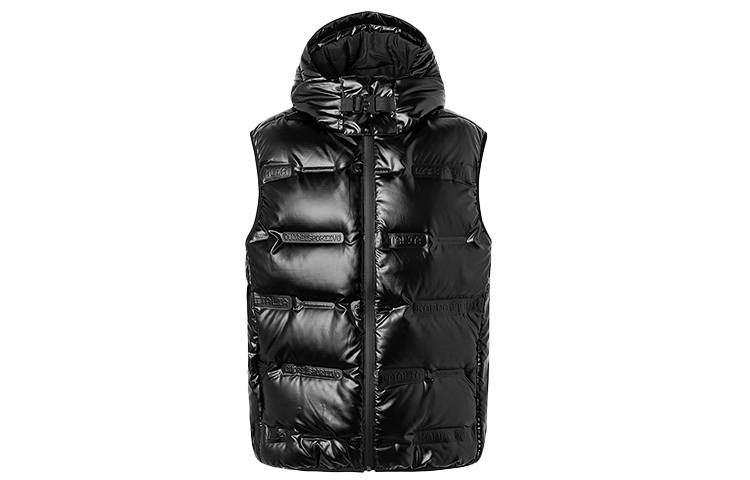 Kappa Down Vests Unisex Hooded Non Detachable Moderate Other
