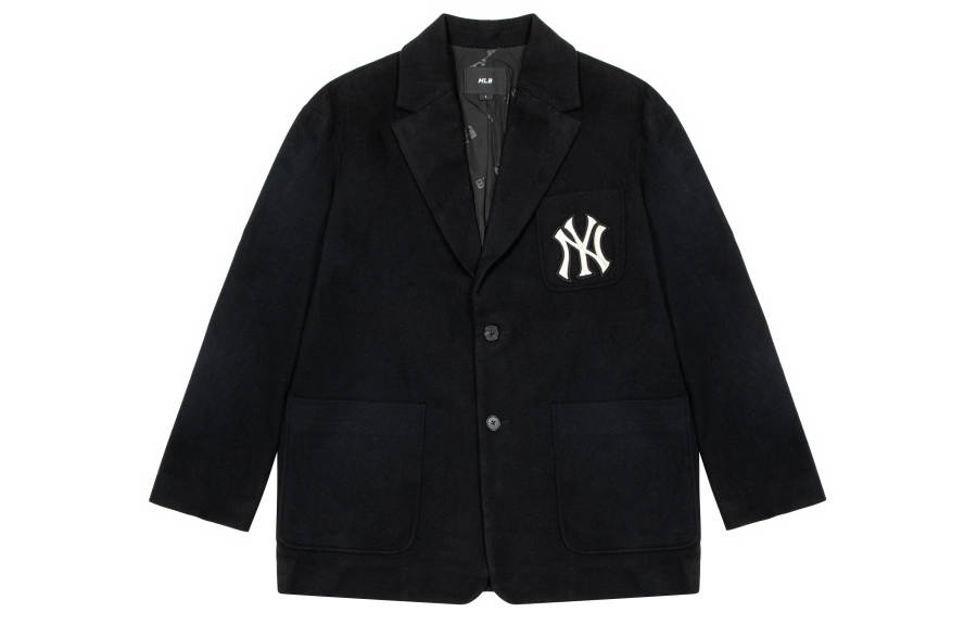 MLB MLB Business Suits Unisex Black Suit Collar Thickened Other