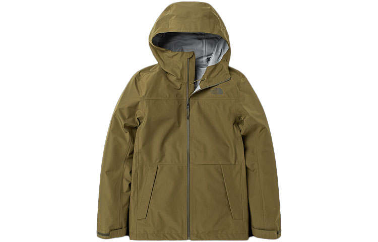 THE NORTH FACE Urban Exploration Windbreaker Jacket Men's Brown Green