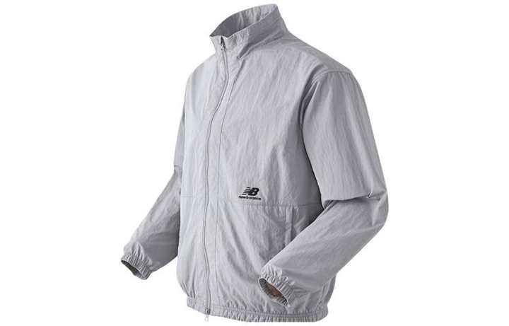 New Balance New Balance Jackets Men's Gray Hooded Moderate Workwear