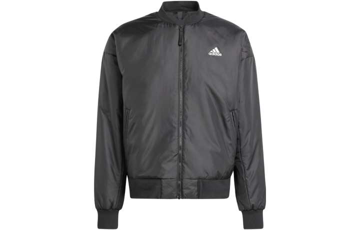 Adidas Adidas logo-print bomber jacket