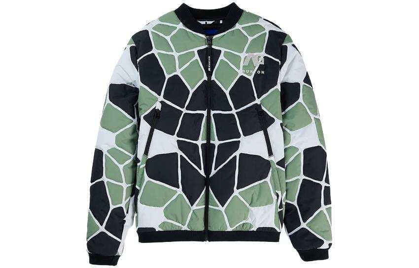 BURTON AG Series THAWLESS BOMBER Jacket Unisex Black Green