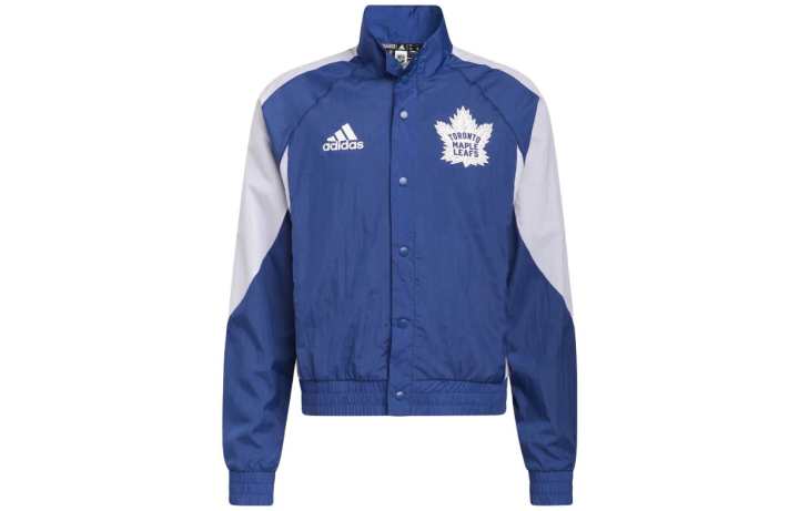 Adidas Adidas Jackets Men's Blue Stand Collar Moderate Other