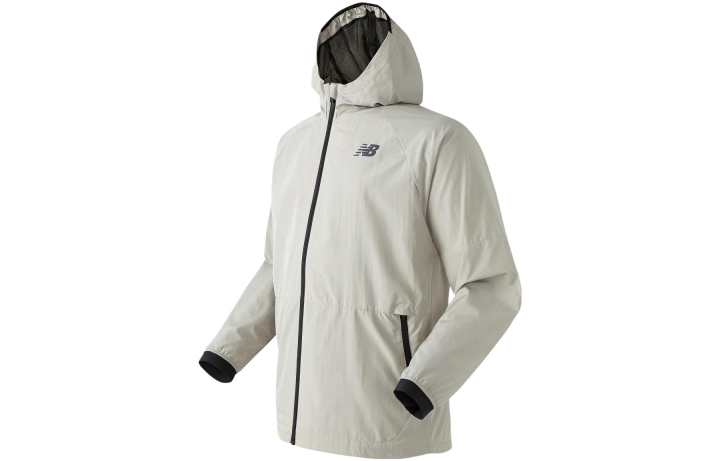 New Balance New Balance Jackets Men's Beige Hooded Moderate Other