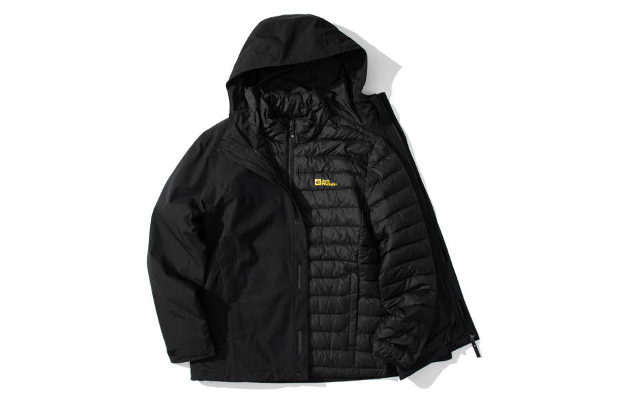 Jack Wolfskin Hiking Outdoor Hiking Urban Living/Travel/Commuting Waterproof And Windproof Windbreaker Jacket Unisex